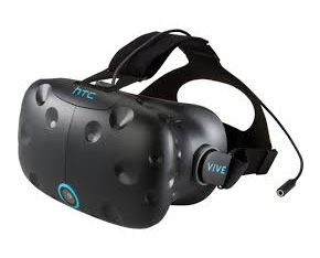 Photo of HTC Vive and link to download Gizmo VR